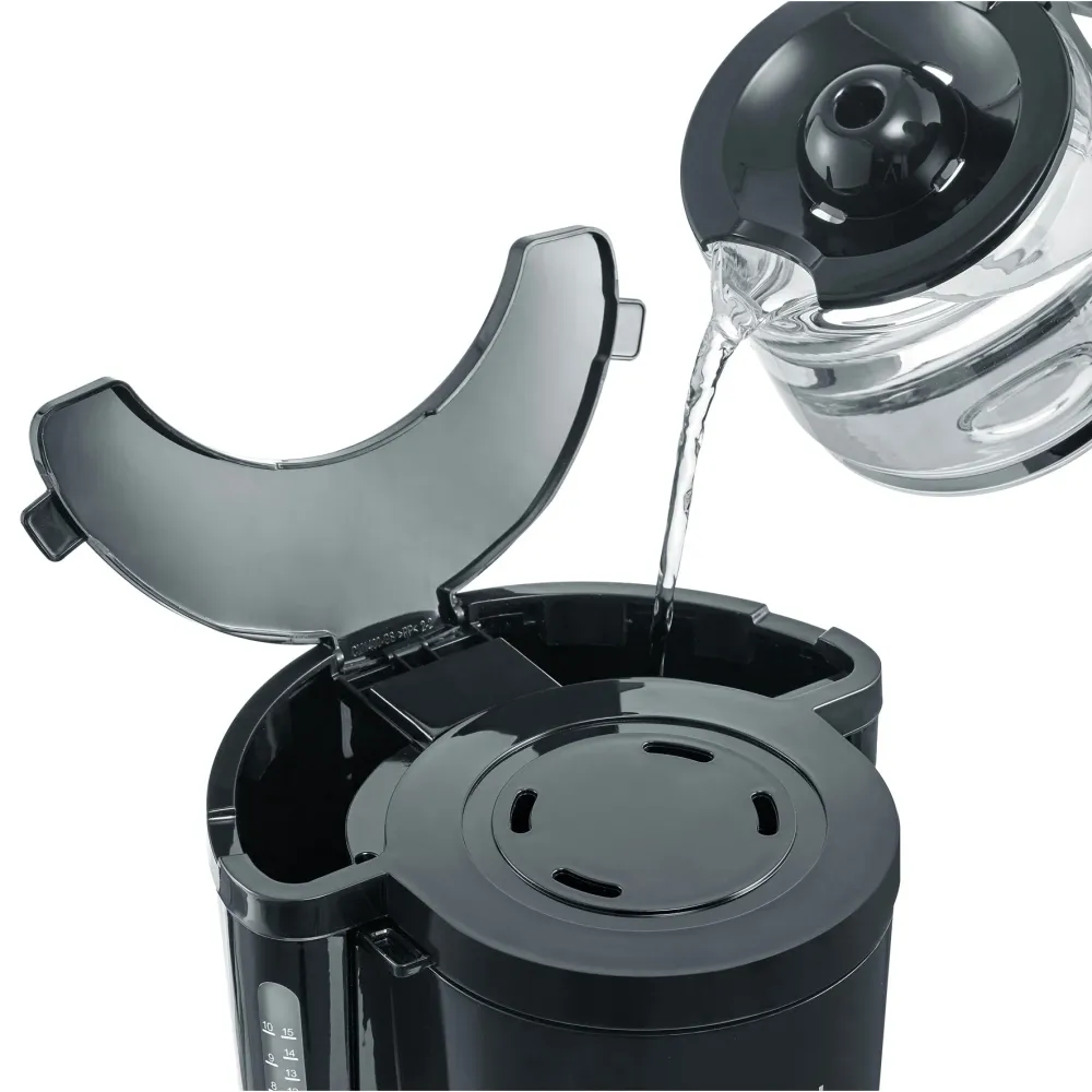 Máquina de Café de Filtro Severin KA4835 | 10 chávenas, 1000W, ço inox