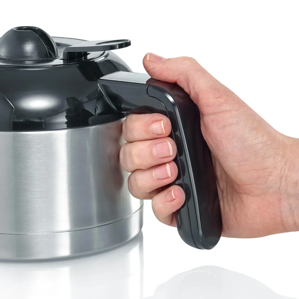 Máquina de Café de Filtro Severin KA4835 | 10 chávenas, 1000W, ço inox