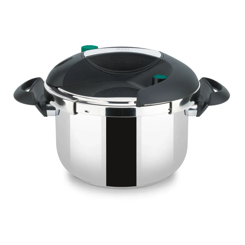 Panela de Pressão Sogo OLLSS25130 | 8L, 24cm, ço Inox