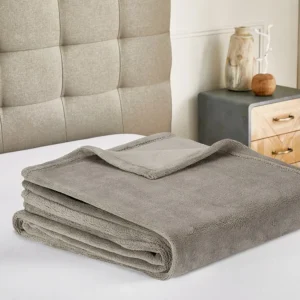 Manta de veludo lisa extramacio 130x150 cm Pikolin Home
