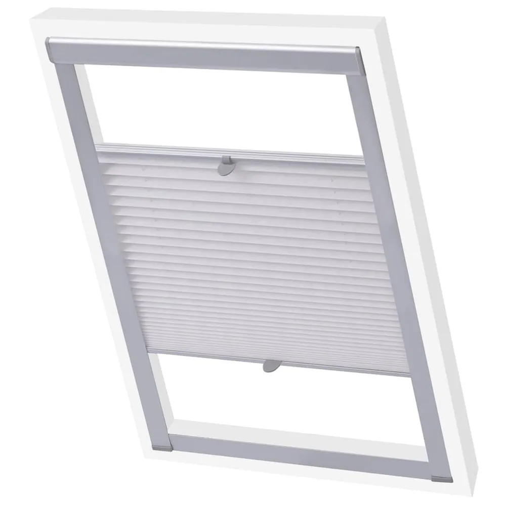 Persiana plissada branco PK06