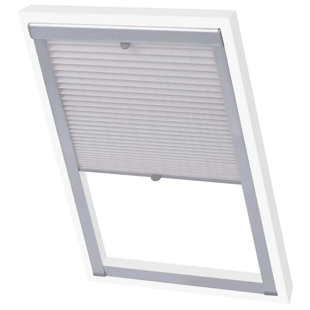 Persiana plissada branco PK06