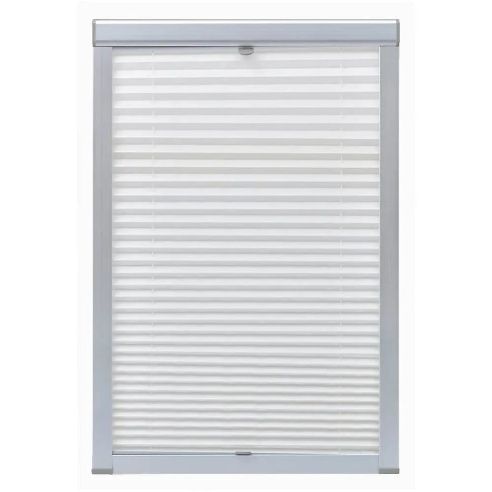 Persiana plissada branco PK06