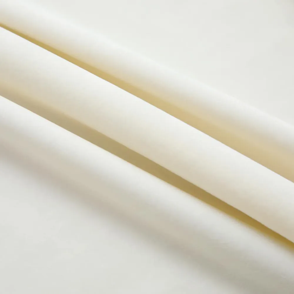 Cortinas blackout com ganchos 2 pcs 140x225 cm veludo cor creme vidaXL