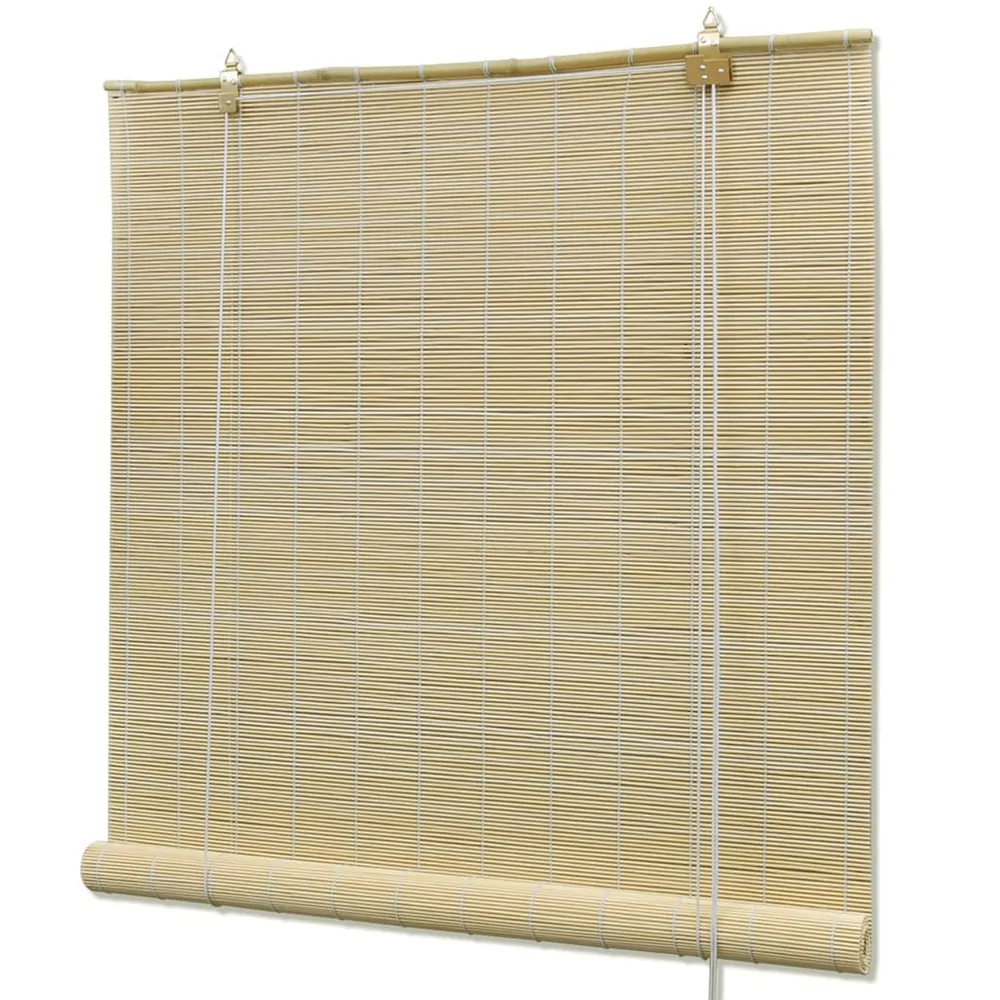Estore/persiana em bambu 140x220 cm natural vidaXL