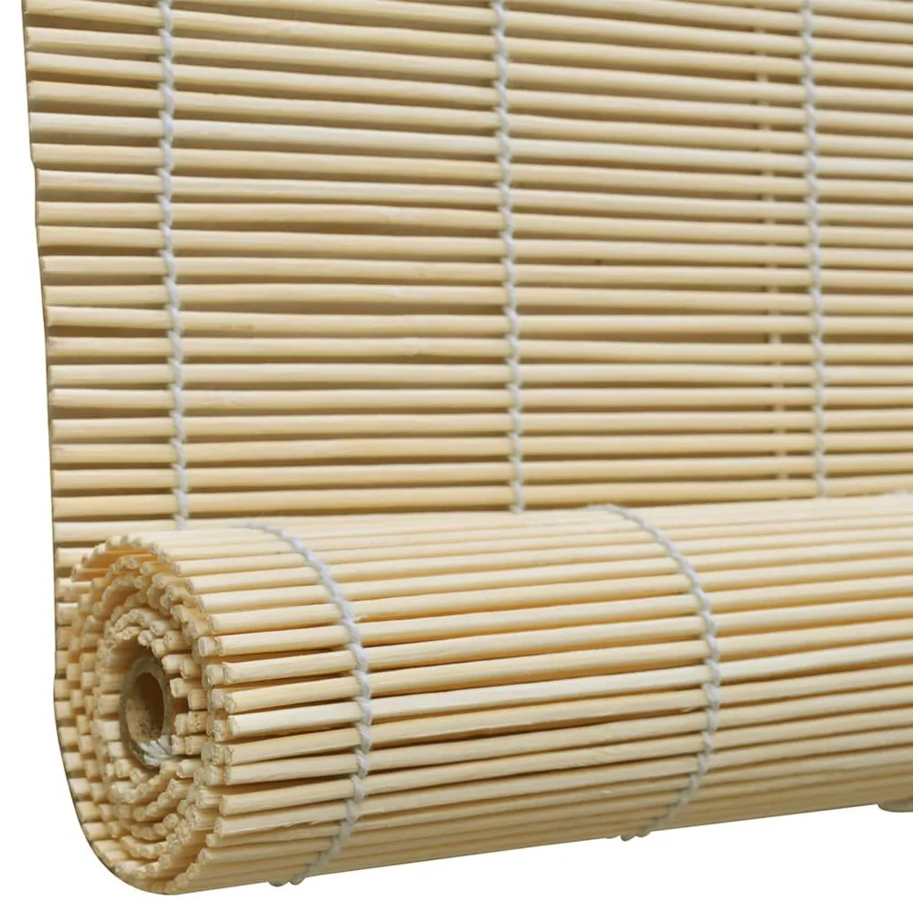Estore/persiana em bambu 140x220 cm natural vidaXL