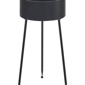 Plant Stand LEIKA Metal Preto