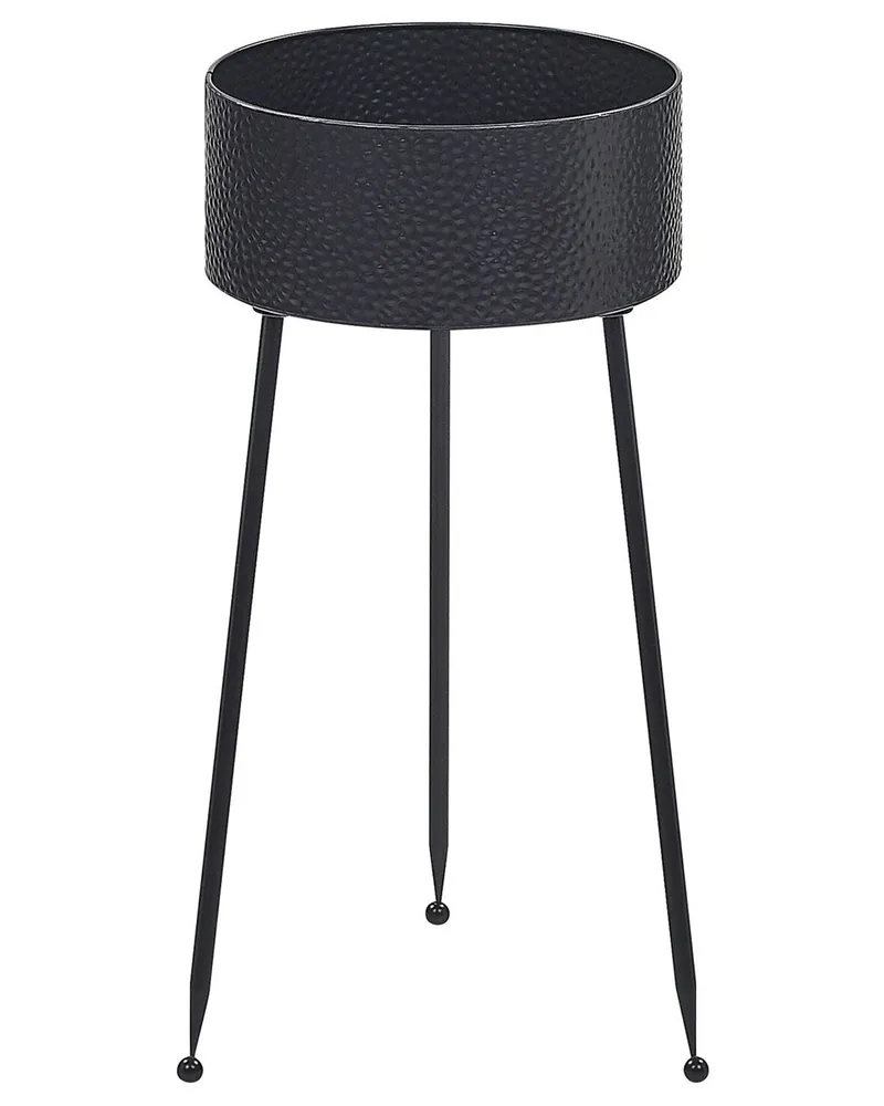 Plant Stand LEIKA Metal Preto