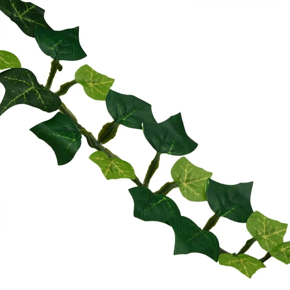 Suculenta Artificial Plantas suspensas artificiais 12 pcs 339 folhas 90 cm verde