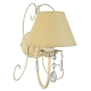 Aplique TOSEL PAMPILLES tecido braço bege D25 x H9 cm Estilo Boho Chic