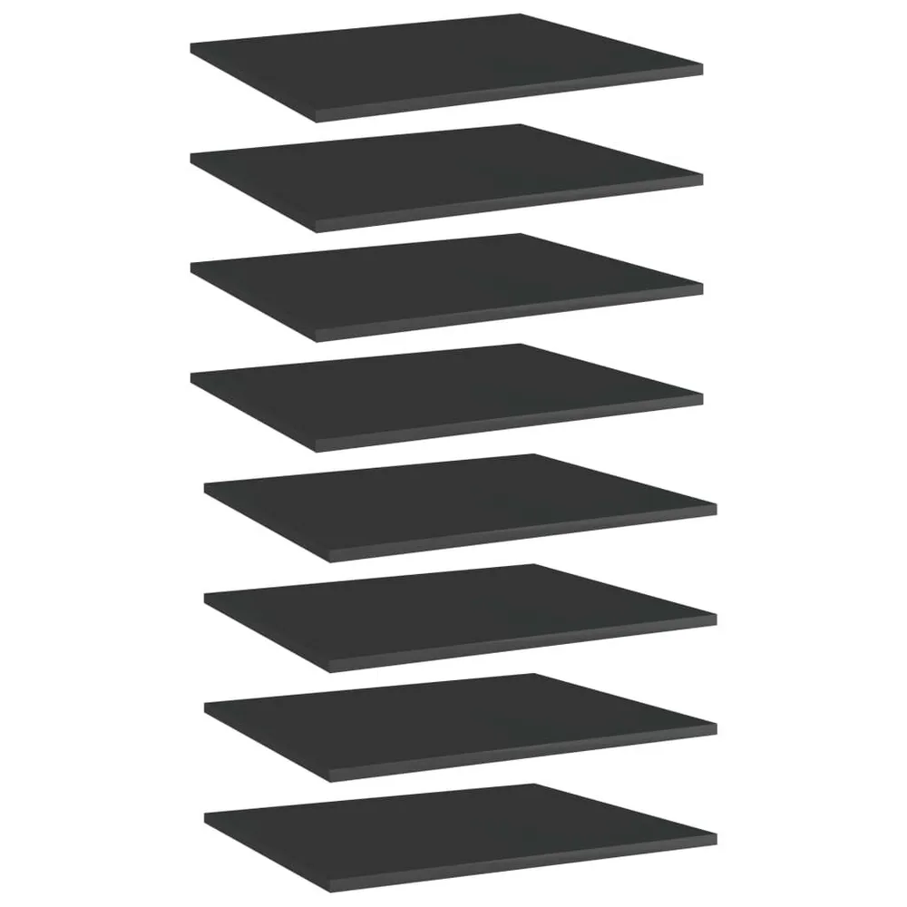 Cesta de Rattan Prateleiras para estante 8 pcs derivados de madeira preto