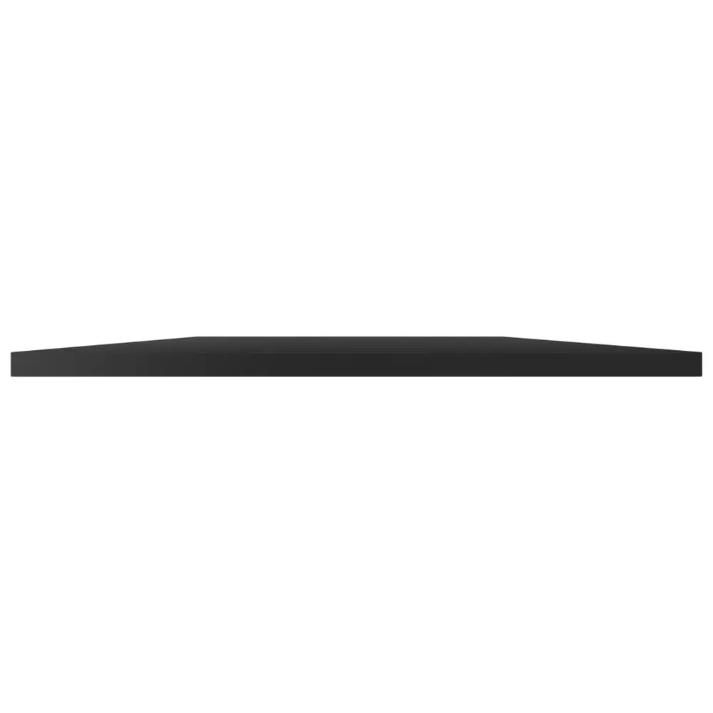 Cesta de Rattan Prateleiras para estante 8 pcs derivados de madeira preto
