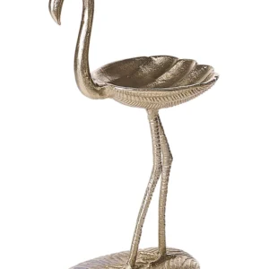 Decorative Figurine Flamingo Dourado SANEN
