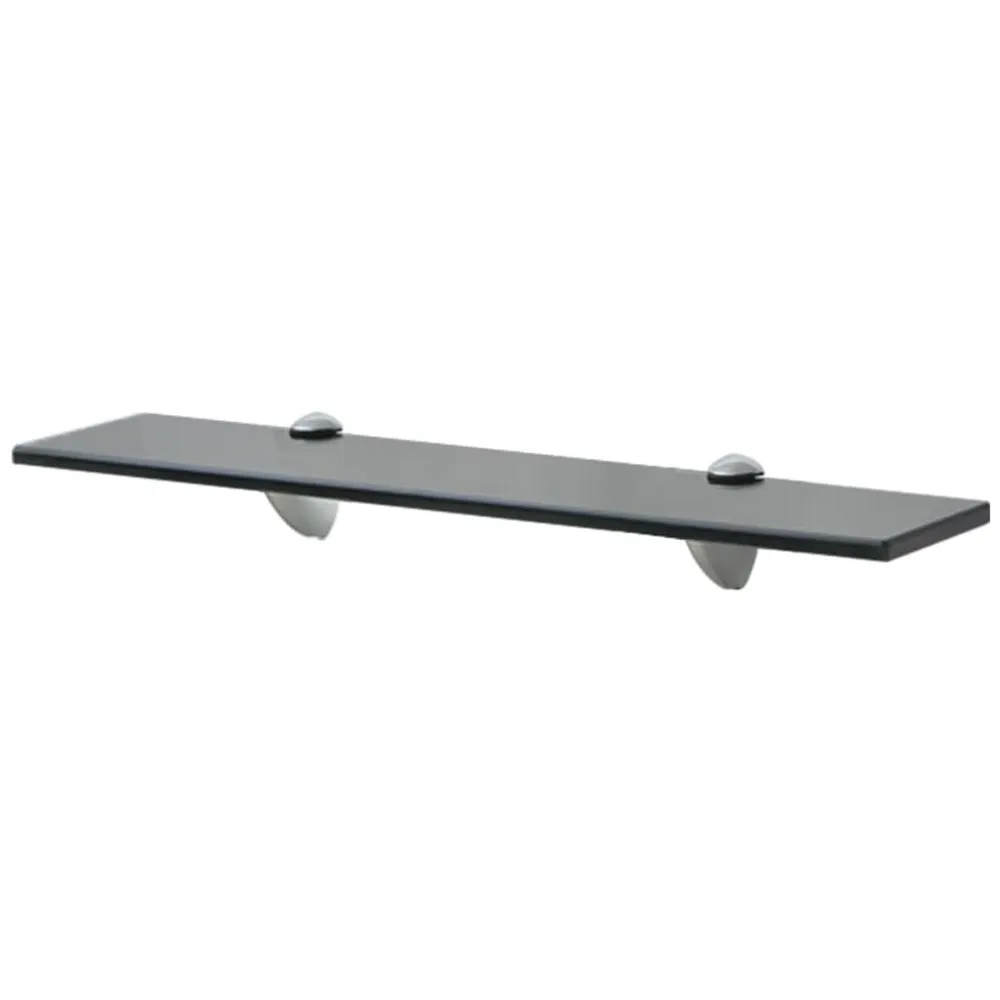 Prateleiras flutuantes 2 pcs vidro 50x10 cm 8 mm Dimensões 15x10x5 cm