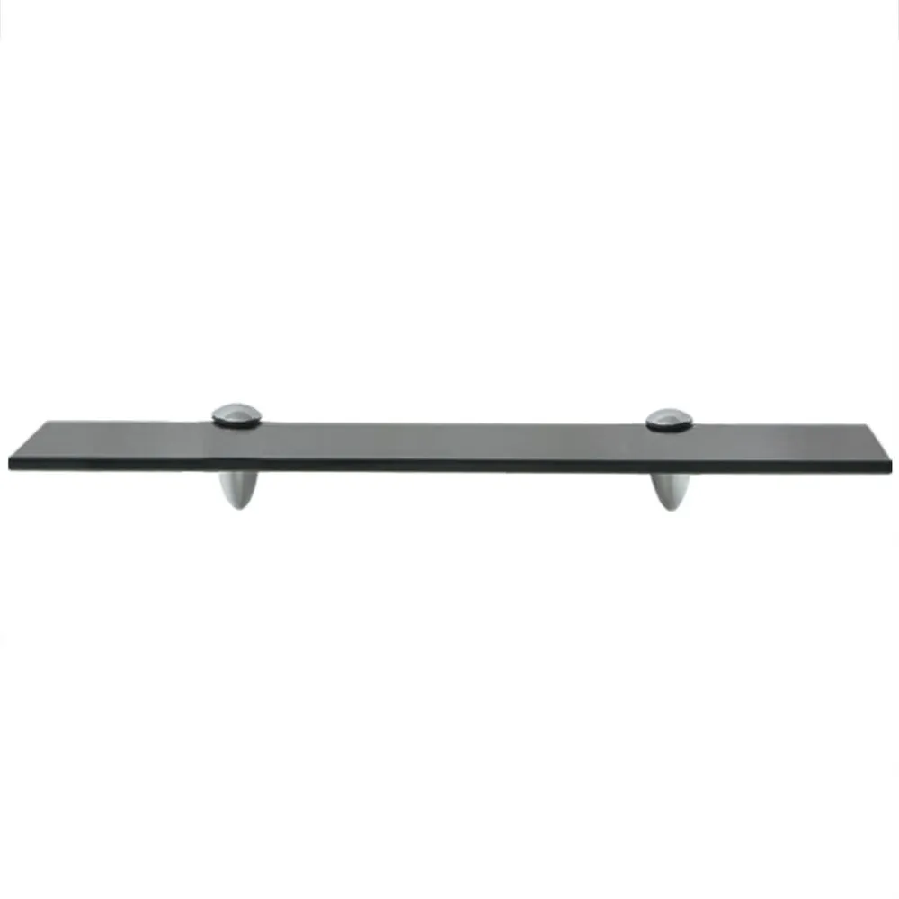 Prateleiras flutuantes 2 pcs vidro 50x10 cm 8 mm Dimensões 15x10x5 cm