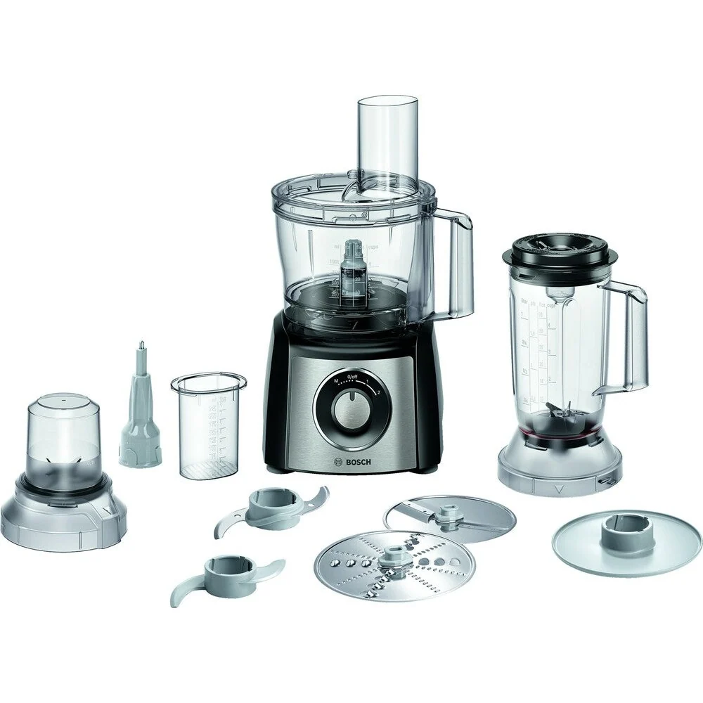 PROCESSADOR DE ALIMENTOS BOSCH - MCM3PM386 - Compatível com Copos de Medição