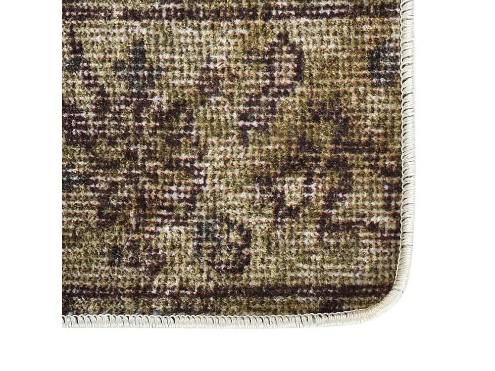Certificado Hipoaergênico Tapete lavável antiderrapante 160x230 cm patchwork multicor