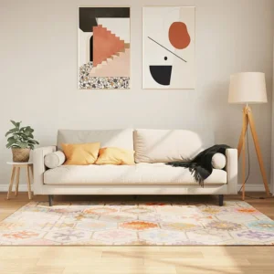 Protetor de Colchão Tapete lavável antiderrapante 160x230 cm multicor