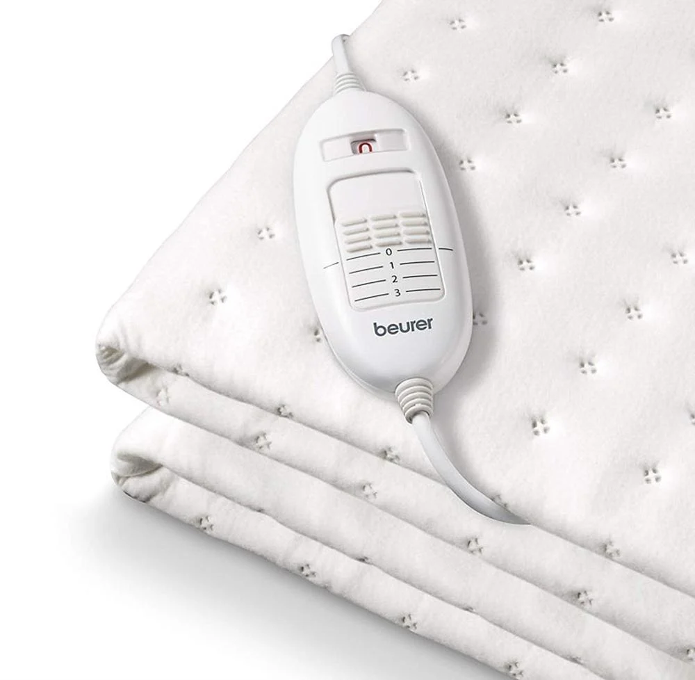 Protetor Impermeável Aquecedor de Cama Sobre Colchão Beurer TS19 Compacto 50W 130x75cm