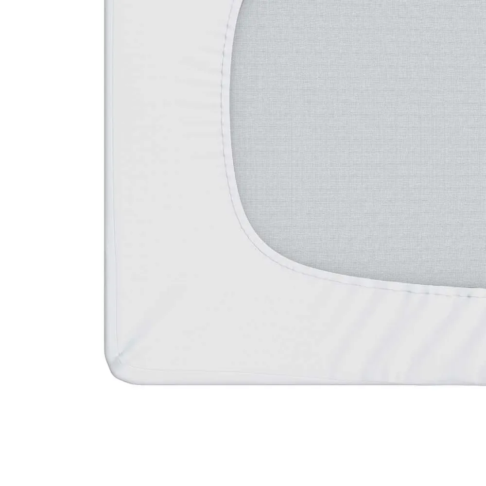 Capa com Elástico Protetor de colchão impermeável 90x190 cm branco