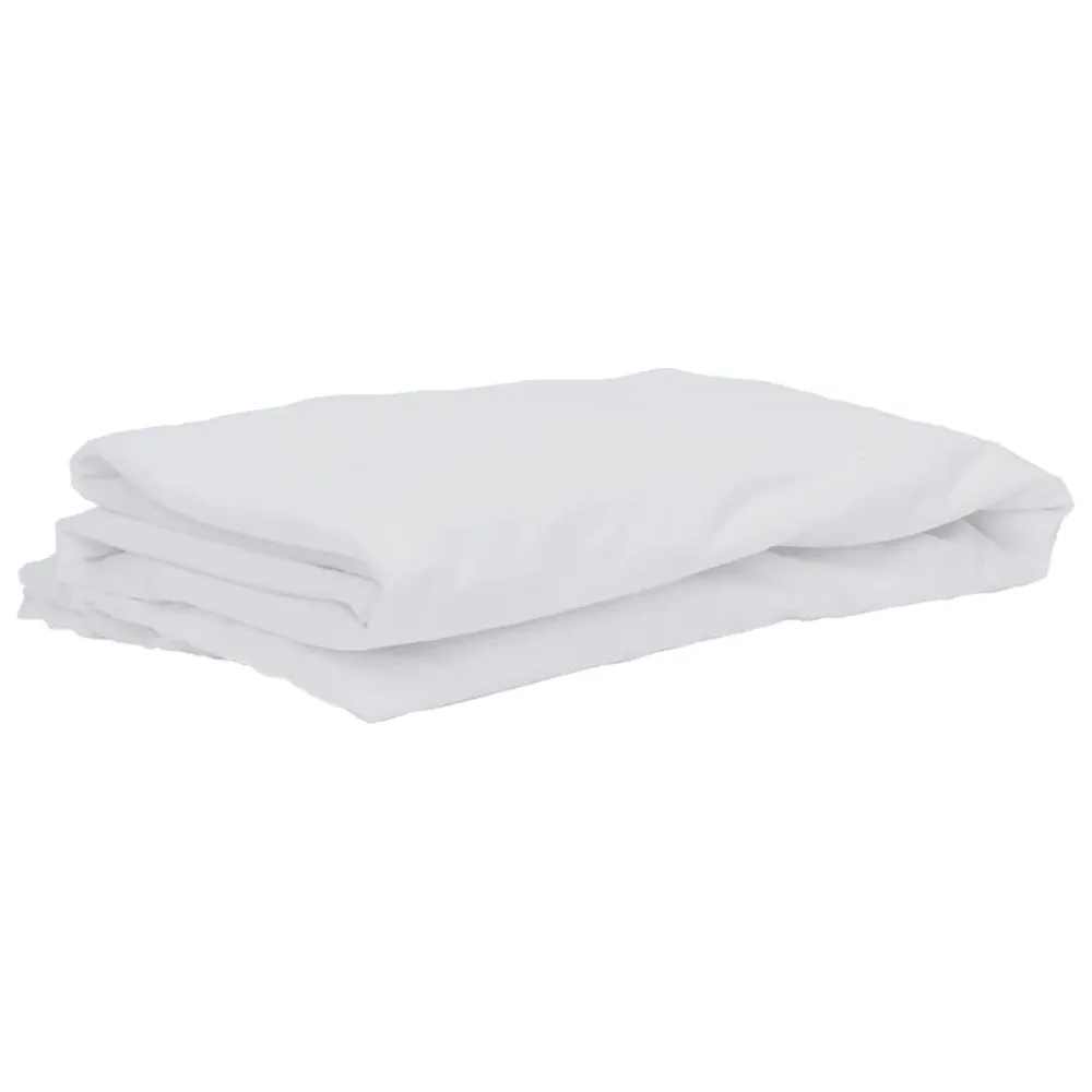 Protetor de colchão impermeável 90x220 cm branco Fácil de Colocar
