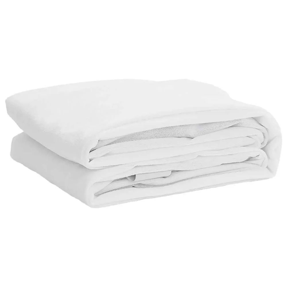 Topper de Colchão Protetor de colchão impermeável 140x190 cm branco
