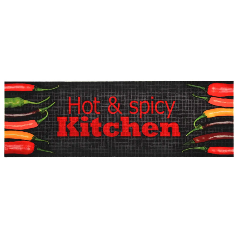 Tapete de cozinha lavável com design Tépido & Spicy 60x300 cm