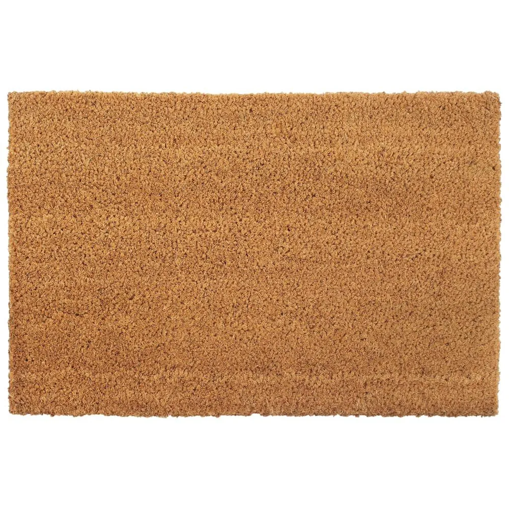 Tapete de porta 40x60 cm fibra de coco tufada orgânico