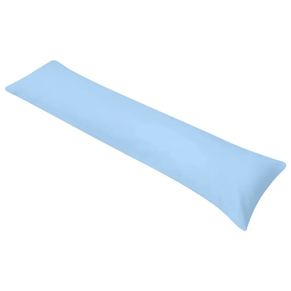Almofada para dormir de lado 40x145 cm azul para Conforto Noturno