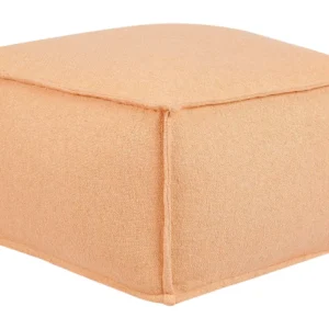 Cotton Pouffe Orange SHERALI