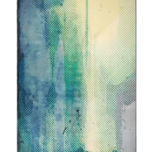 Area Rug 140 x 200 cm Blue and Musgo SUSUZ