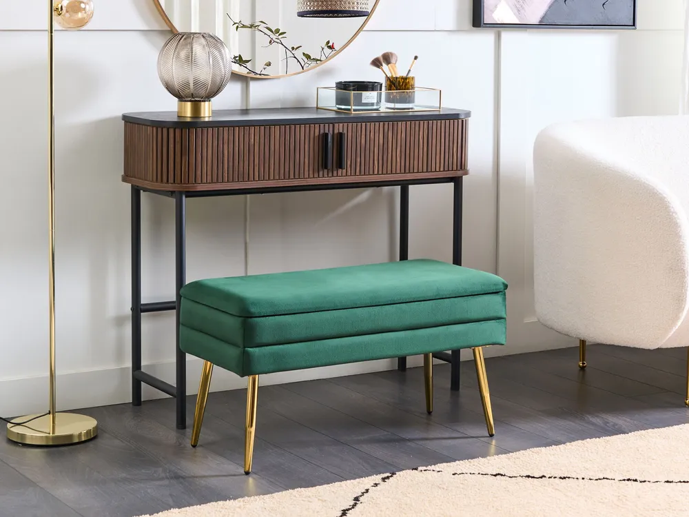 Bedroom Storage Bench Verde DURHAM