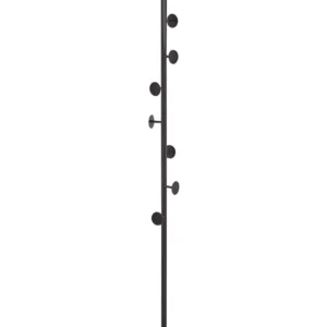 Bengaleiro em metálico preto 170 cm NOTUS