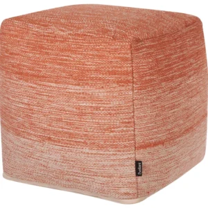 Cotton Pouffe Orange HIRRI