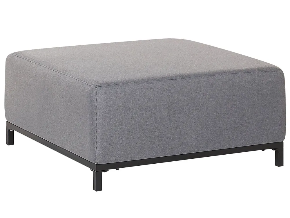 Ergonômico de Alta Qualidade Repousa-pés para jardim cinzento e preto ROVIGO
