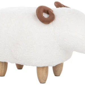 Fabric Animal Stool Neve LAMB