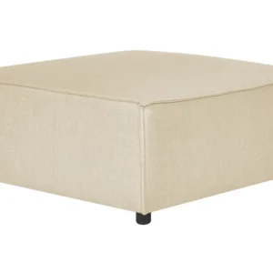 Linen Ottoman Tom neutro APRICA