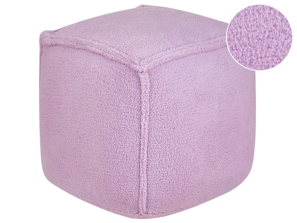 Pouffe Violet ALIPUR com Suporte para Headset