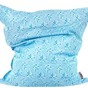 Pufe grande Azul claro FUZZY