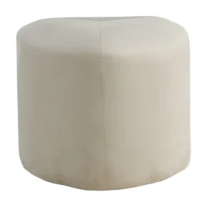 Puff PEG P 1NOS 46x46x41 Branco Montagem em 1 Hora