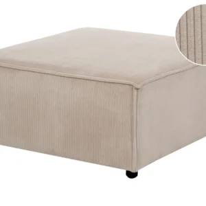 Repousa-pés em bombazine castanho visível APRICA - Design Modular e Ajustável
