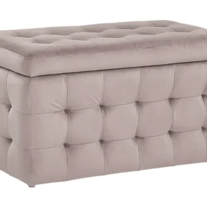 Velvet Storage Ottoman Chiclete MICHIGAN
