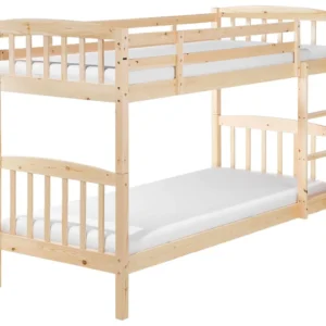 Wooden EU Solitário Size Bunk Bed Light REVIN