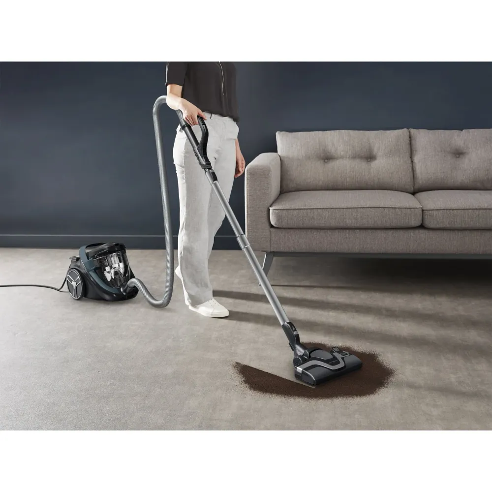 Purificador com Filtro de Carvão Aspirador sem Saco Rowenta RO7961EA | 2.5L, 500W, HEPA