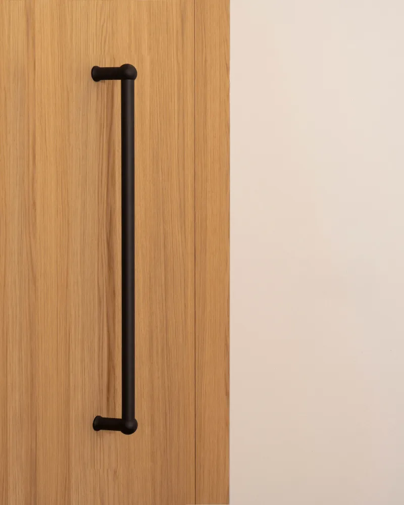 Puxador duplo Harper 500 mm – Bronzeado