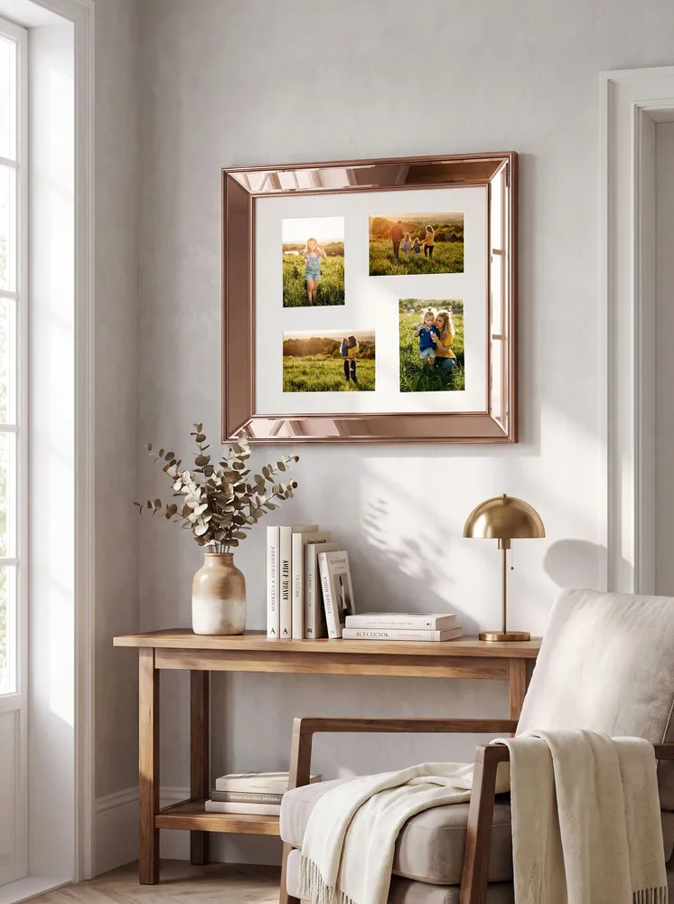 Design Contemporâneo Photo Frame DABOLA Square Cobre puro