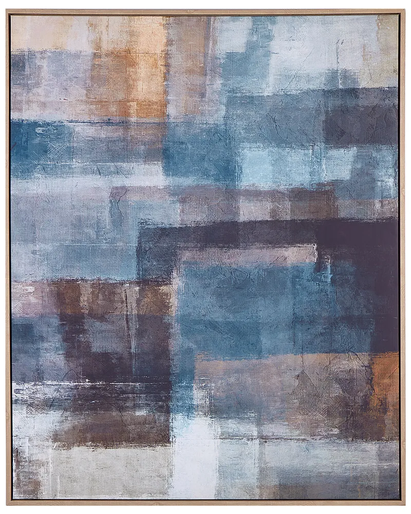 Canvas PULSANO Rectangular 83 x 103 cm Abstract Multicolour