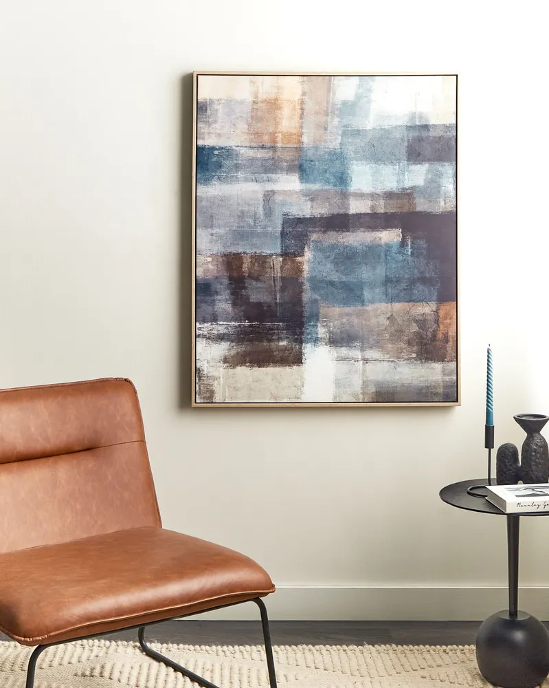 Canvas PULSANO Rectangular 83 x 103 cm Abstract Multicolour