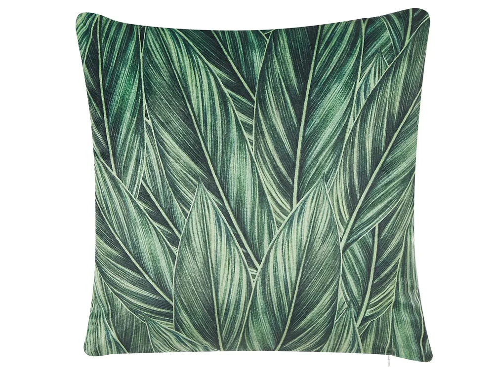 Conjunto de 2 almofadas decorativas verdes 45 x 45 cm DIASCIA