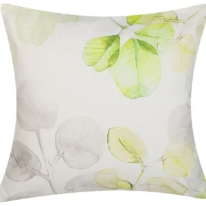 Cushion Leaf Pattern 45 x 45 cm Multicolour PEPEROMIA
